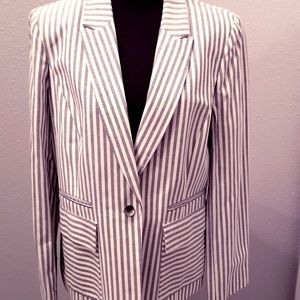 Lightweight Pinstripe Jacket